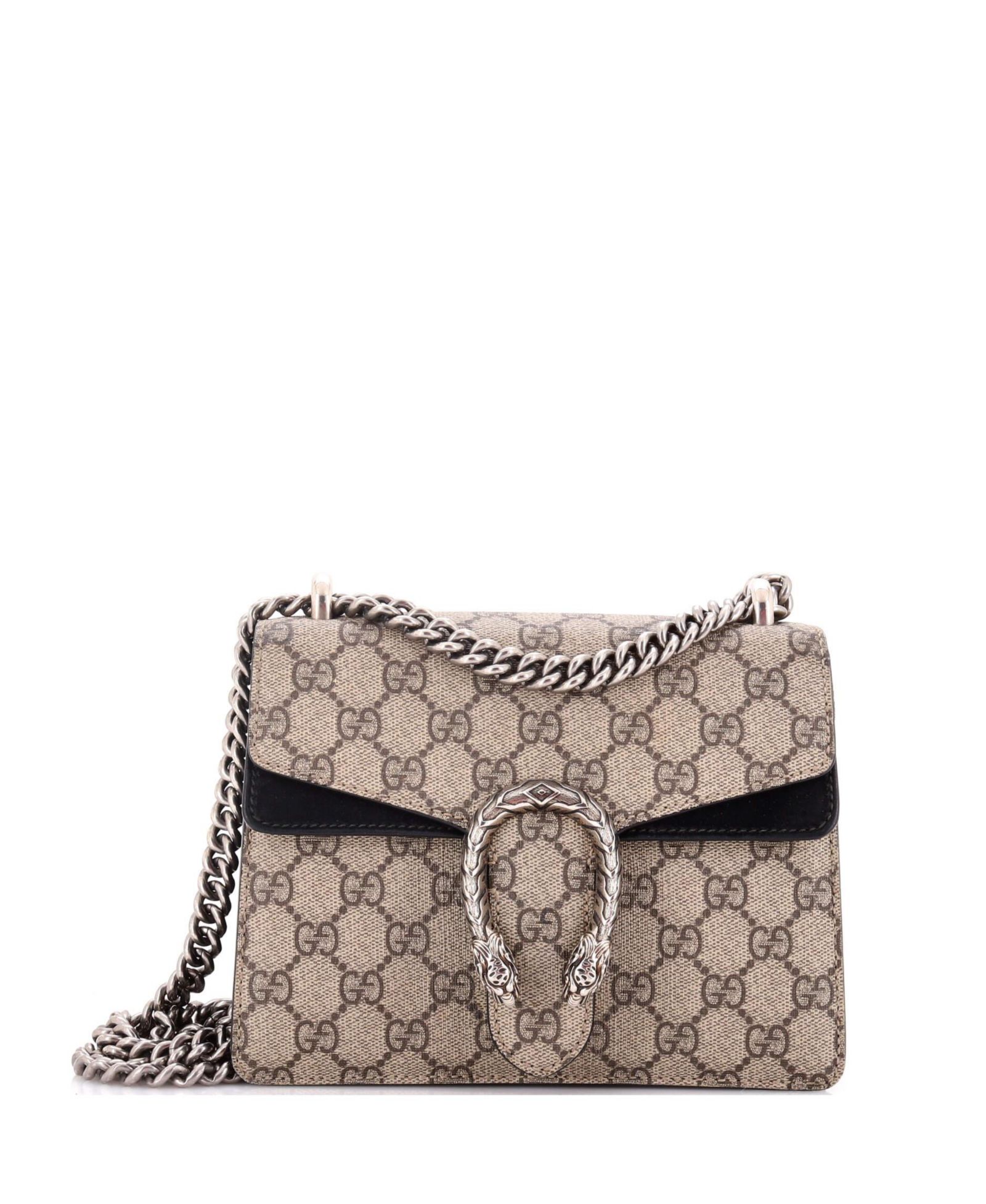 Pre-Owned Gucci Mini Dionysus Bag GG Coated Canvas