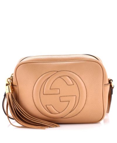 Сумка через плечо Gucci Small Soho Disco кожаная б/у