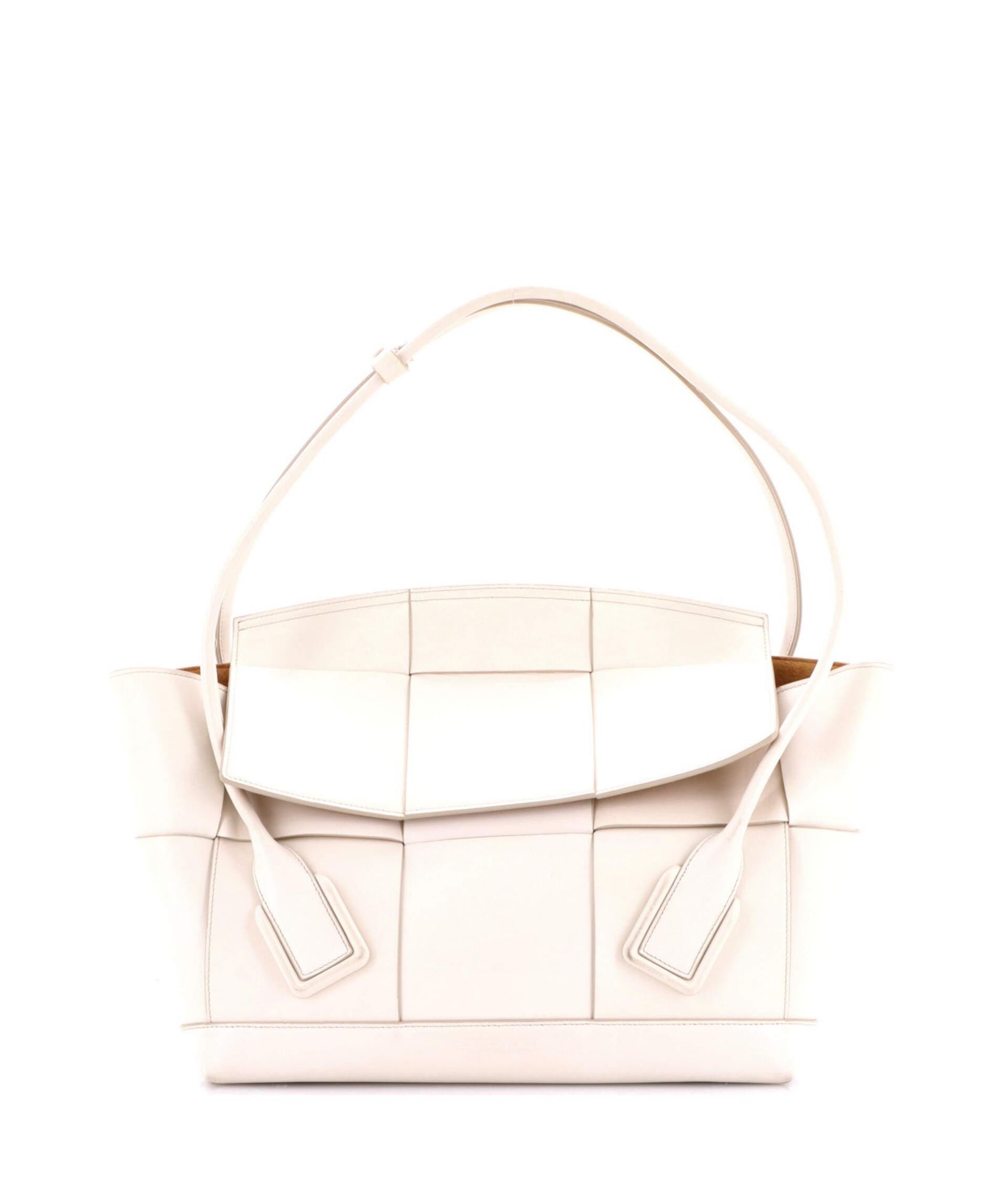Сумка Pre-Owned Bottega Veneta Medium Arco Bag Maxi Intrecciato Leather