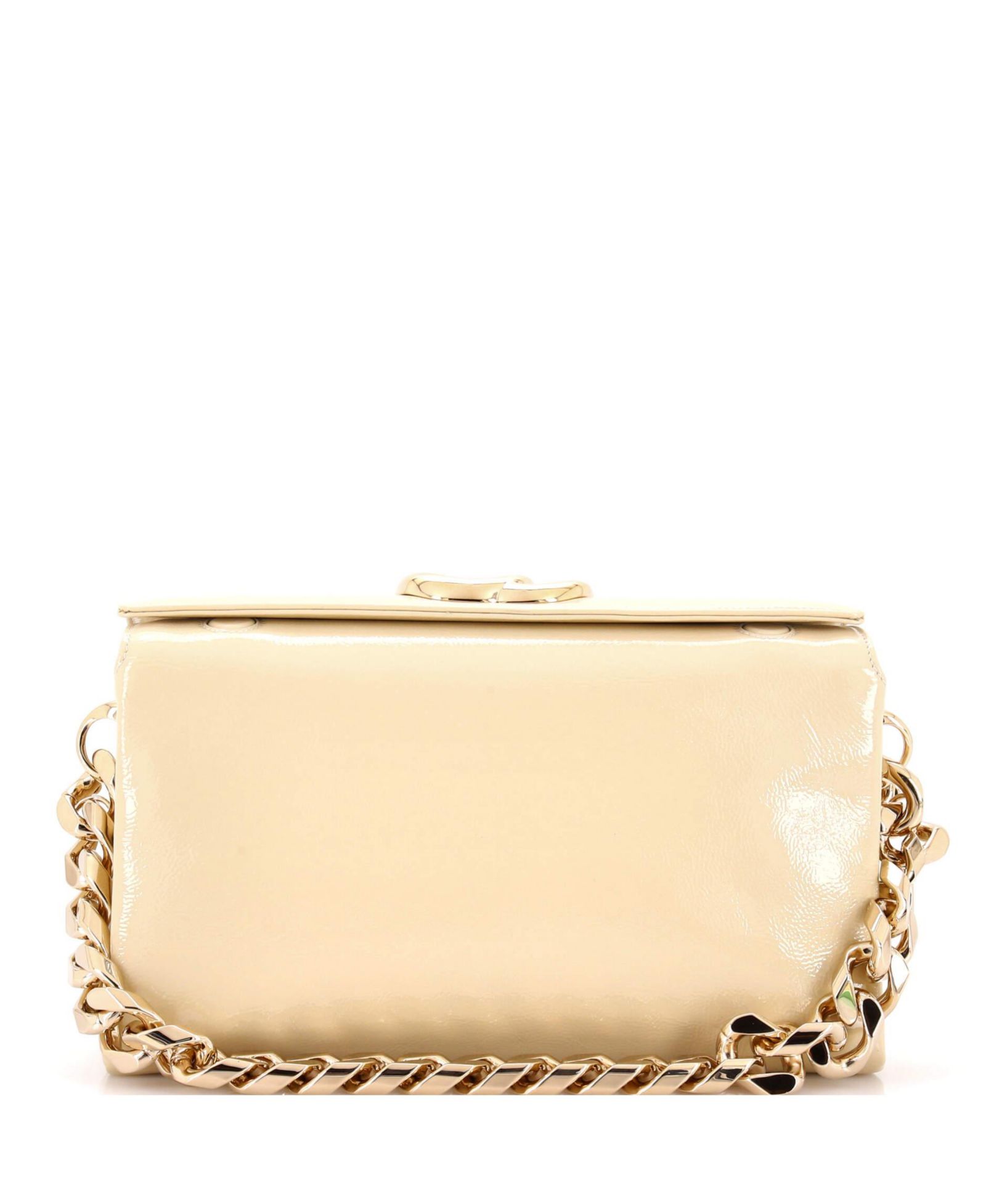 Б/у маленькая сумка Gucci Small GG Soft Chain Handle Bag Patent