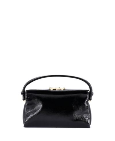 Сумка Pre-Owned Gucci Small GG Soft Top Handle Patent
