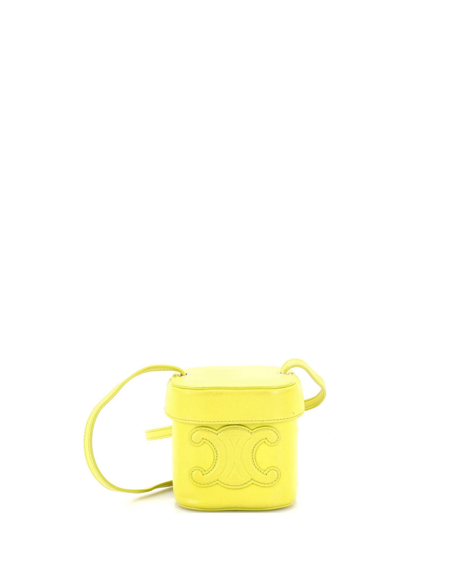 Кожаная сумка Celine Small Cuir Triomphe Box (б/у)