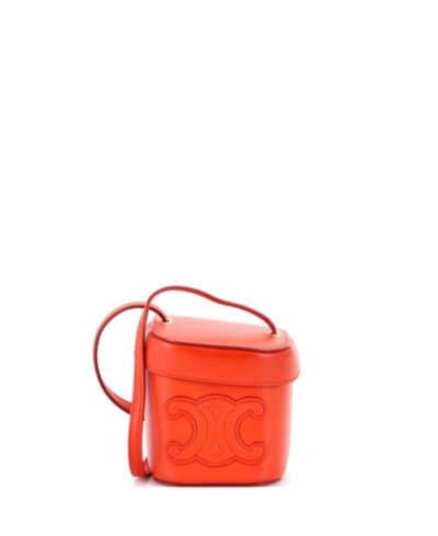 Сумка Celine Small Cuir Triomphe Box Leather Pre-Owned
