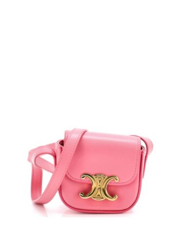 Pre-Owned Celine мини сумка-плечевая Bag Claude Leather