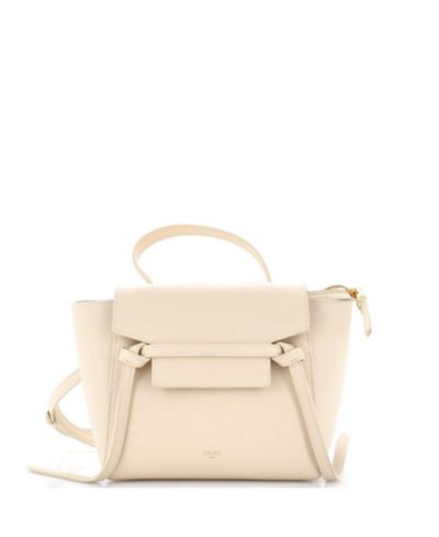 Celine Nano Belt Bag текстурированная кожа, б/у