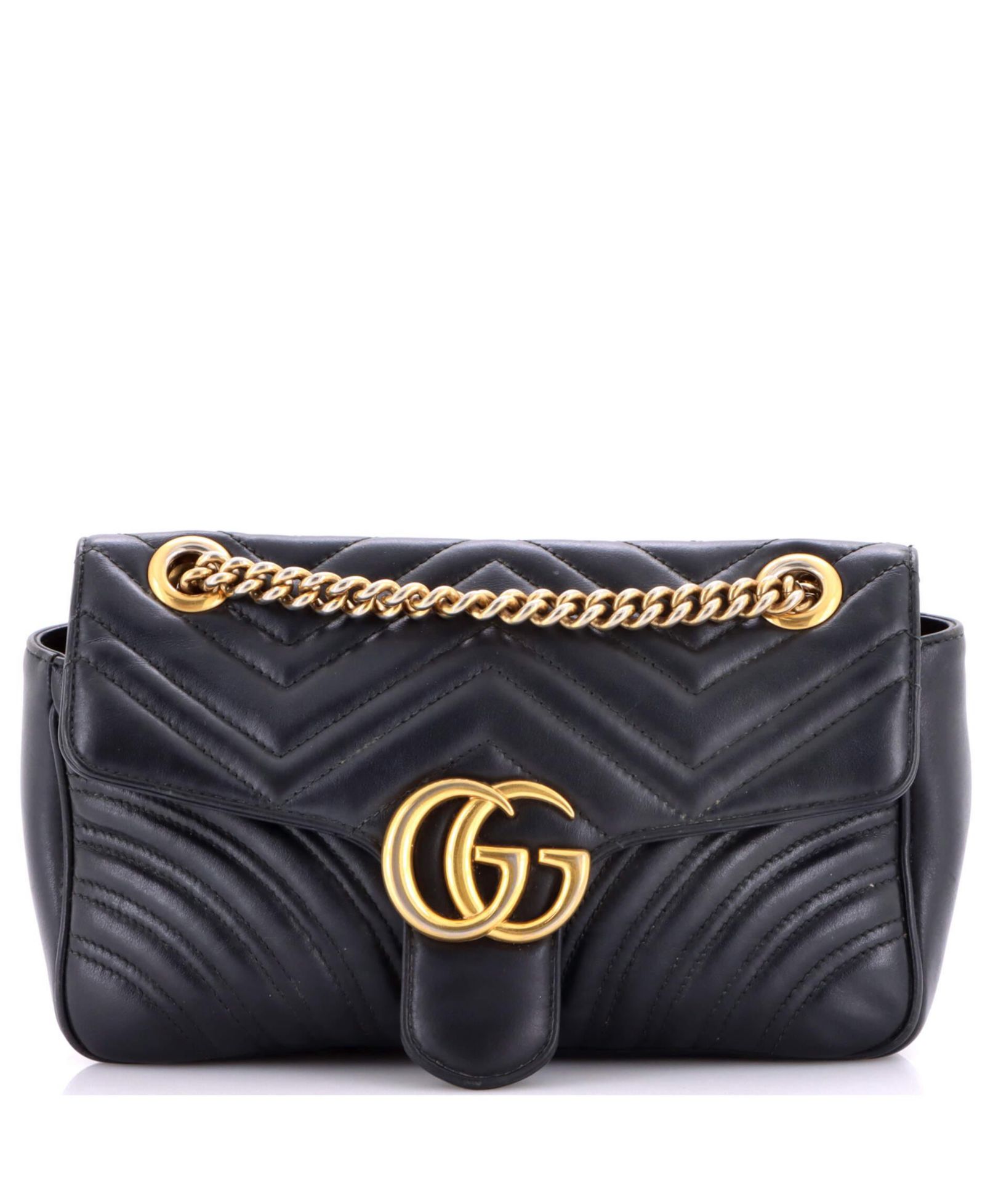 Сумка Gucci Medium GG Marmont Flap Matelasse Leather Pre-Owned