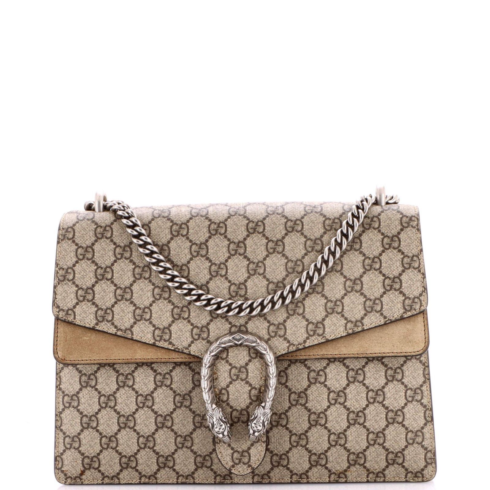 Pre-Owned Gucci сумка Dionysus Medium, GG Coated Canvas