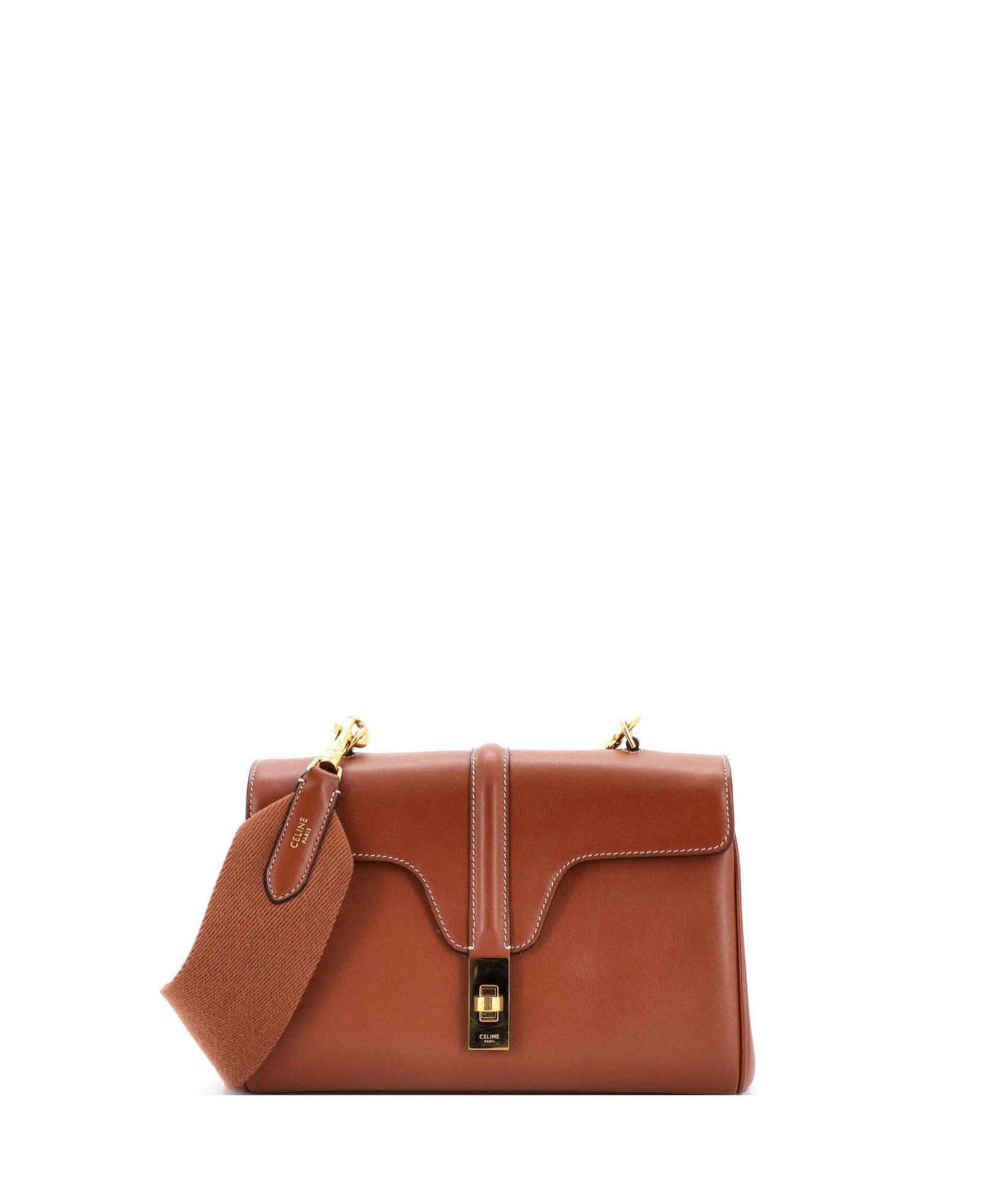 Pre-Owned Celine Teen Soft 16 Bag Smooth Calfskin