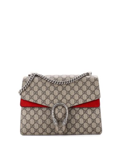Pre-Owned Gucci маленькая сумка Dionysus из покрытого канваса GG