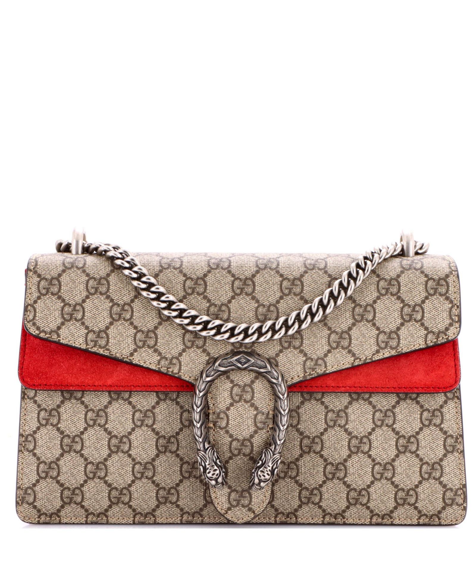Pre-Owned Gucci Small Dionysus Bag GG Coated Canvas
