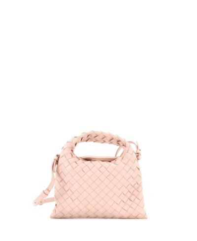 Pre-Owned Bottega Veneta мини-сумка Hop Top Handle Intrecciato Nappa
