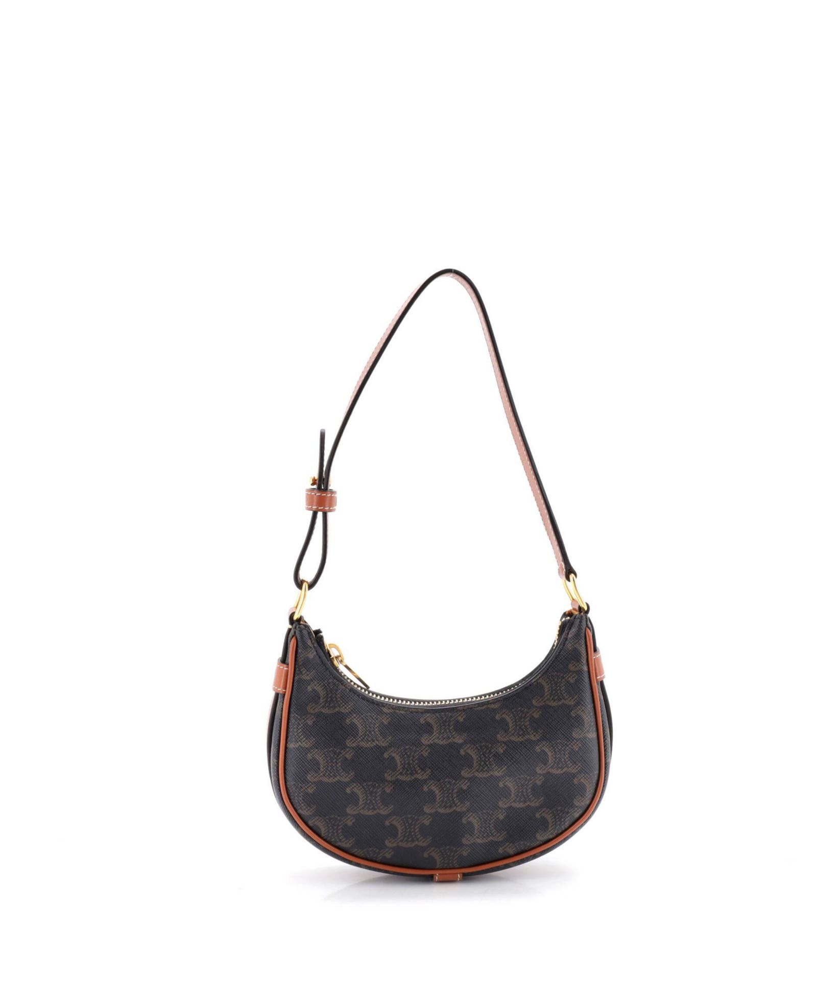 Сумка Pre-Owned Celine Mini Ava Bag Triomphe Coated Canvas