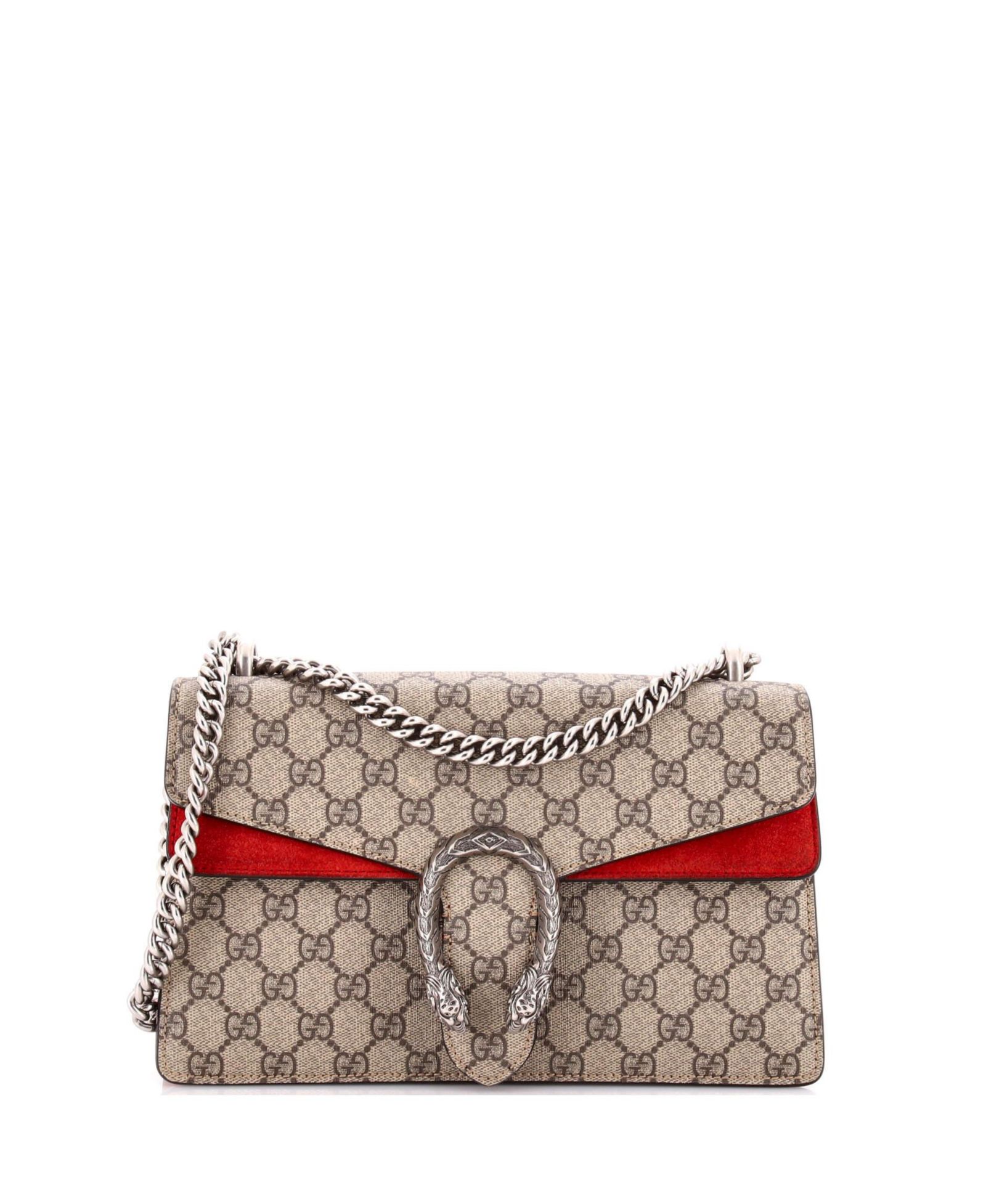 Pre-Owned Gucci Small Dionysus Bag GG Coated Canvas