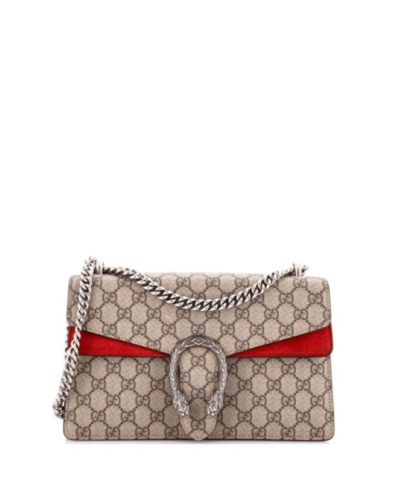 Pre-Owned Gucci Small Dionysus Bag GG Coated Canvas