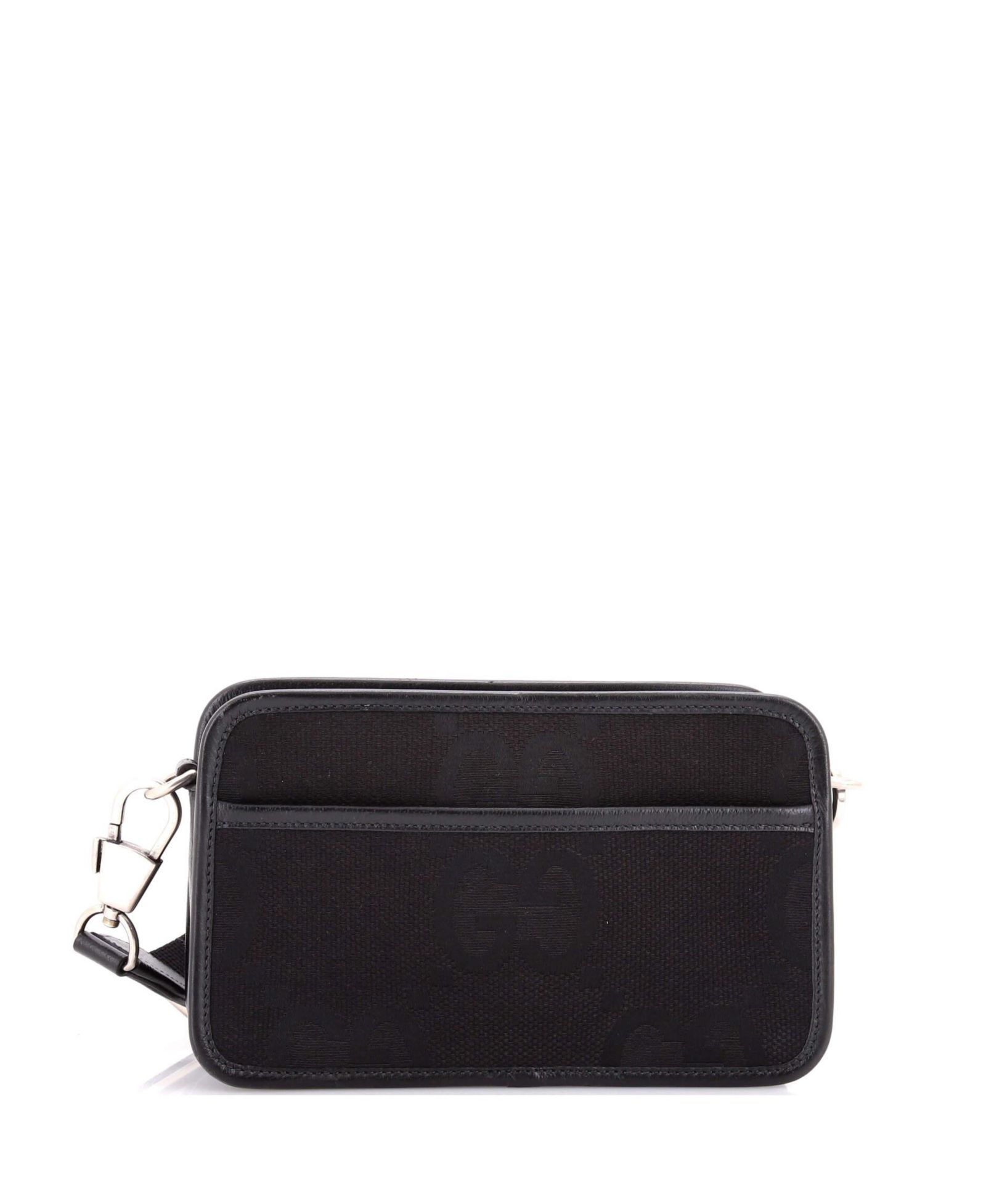 Мини-сумка через плечо Gucci Mini Camera Bag Jumbo GG Canvas