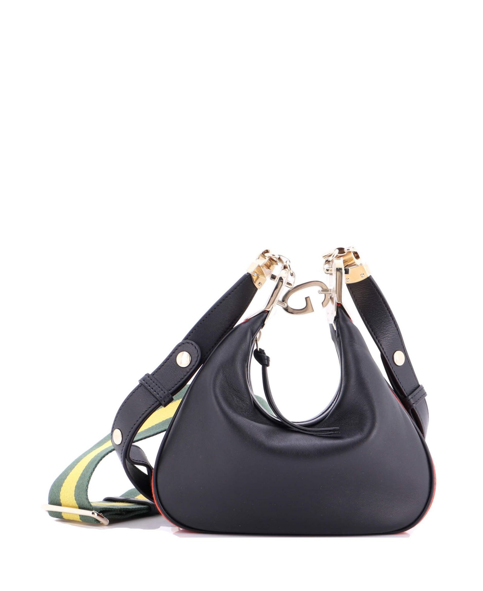 Pre-Owned Gucci Small Attache Shoulder Bag Leather