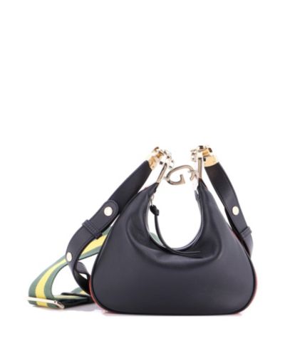 Gucci Винтажная маленькая сумка через плечо кожаная