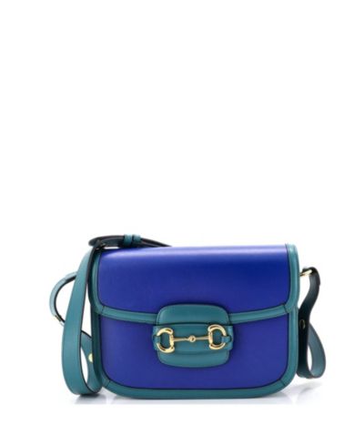 Б/у сумка на плечо Gucci Small Horsebit 1955 из кожи