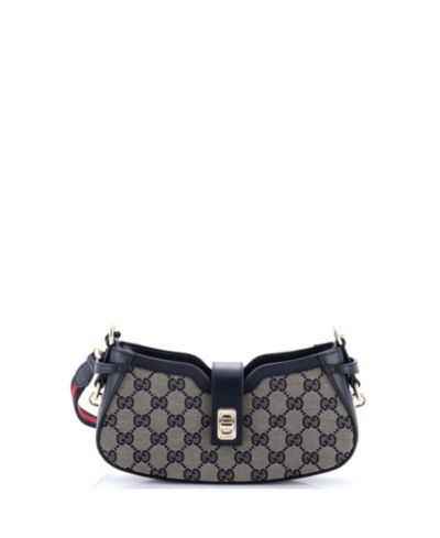 Pre-Owned Gucci сумка через плечо Mini Moon GG Canvas