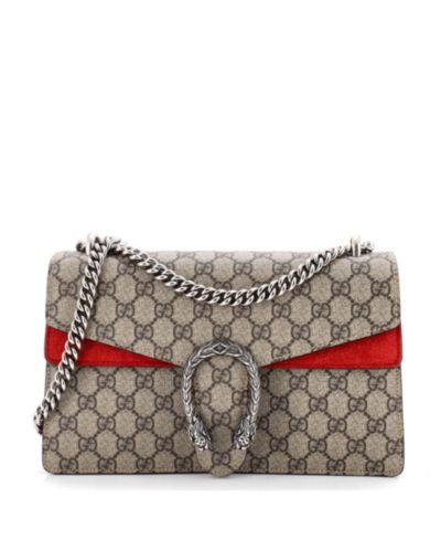 Сумка Pre-Owned Gucci Small Dionysus GG Coated Canvas