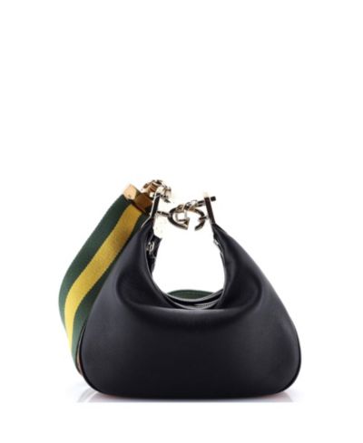 Сумка через плечо Pre-Owned Gucci Small Attache Leather