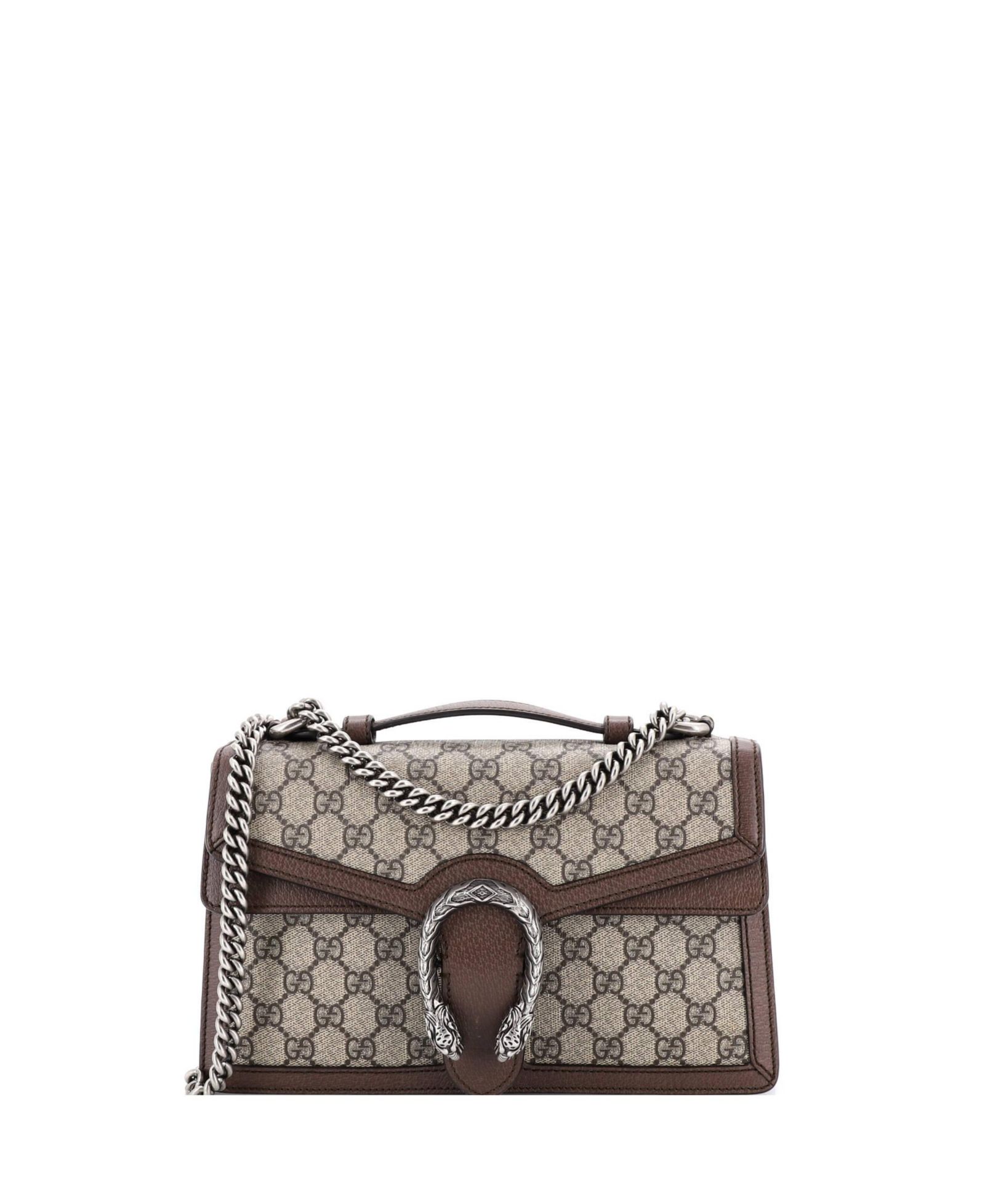 Сумка Gucci Small Dionysus Top Handle Chain GG Coated Canvas Pre-Owned