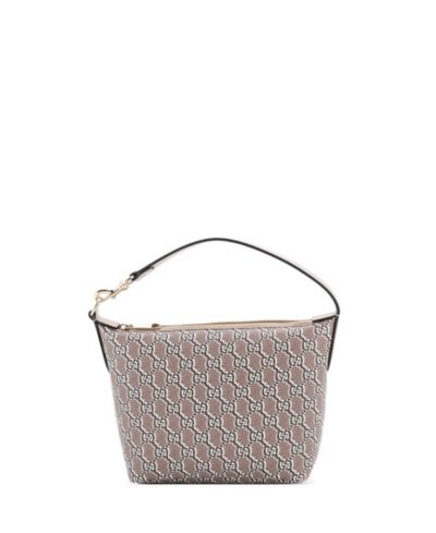 Брендовая сумка через плечо Gucci Super Mini Ophidia Zip GG Shadow Coated Canvas