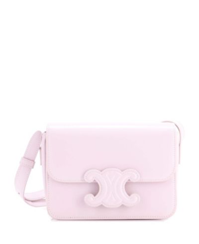 Pre-Owned Celine Teen Triomphe Shoulder Bag Smooth Calfskin