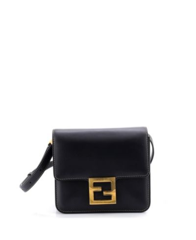 Кожаная сумка на плечо Fendi Fab (б/у)