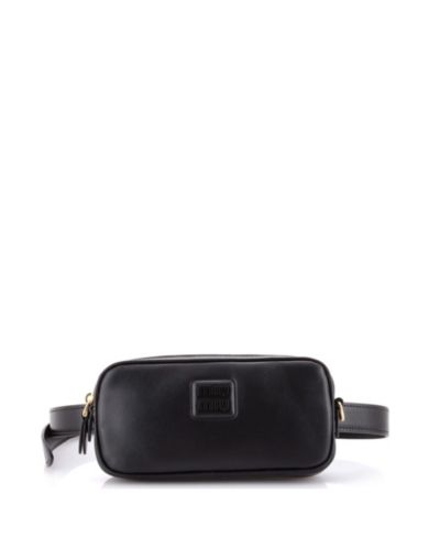 Сумка-камера Miu Miu Arcadie Leather Pre-Owned