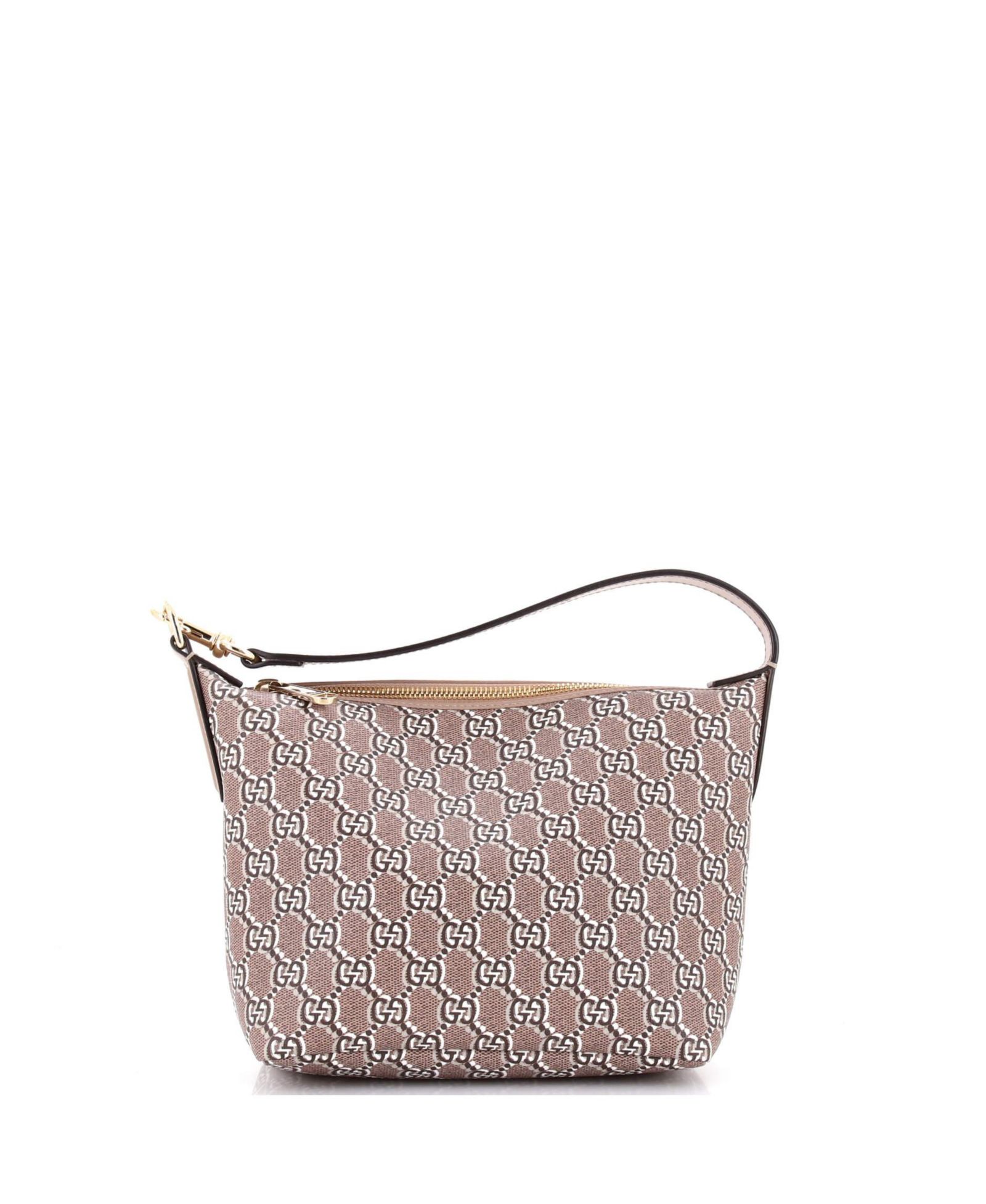 Сумка через плечо Gucci Super Mini Ophidia Zip Shoulder Bag GG Shadow Coated Canvas (б/у)