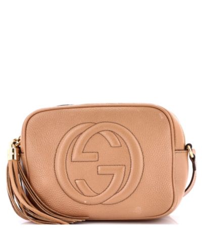 Кожаная сумка через плечо Gucci Small Soho Disco (б/у)