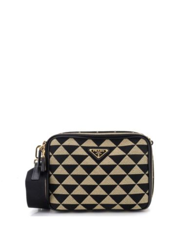 Сумка через плечо Prada Symbole Jacquard, б/у