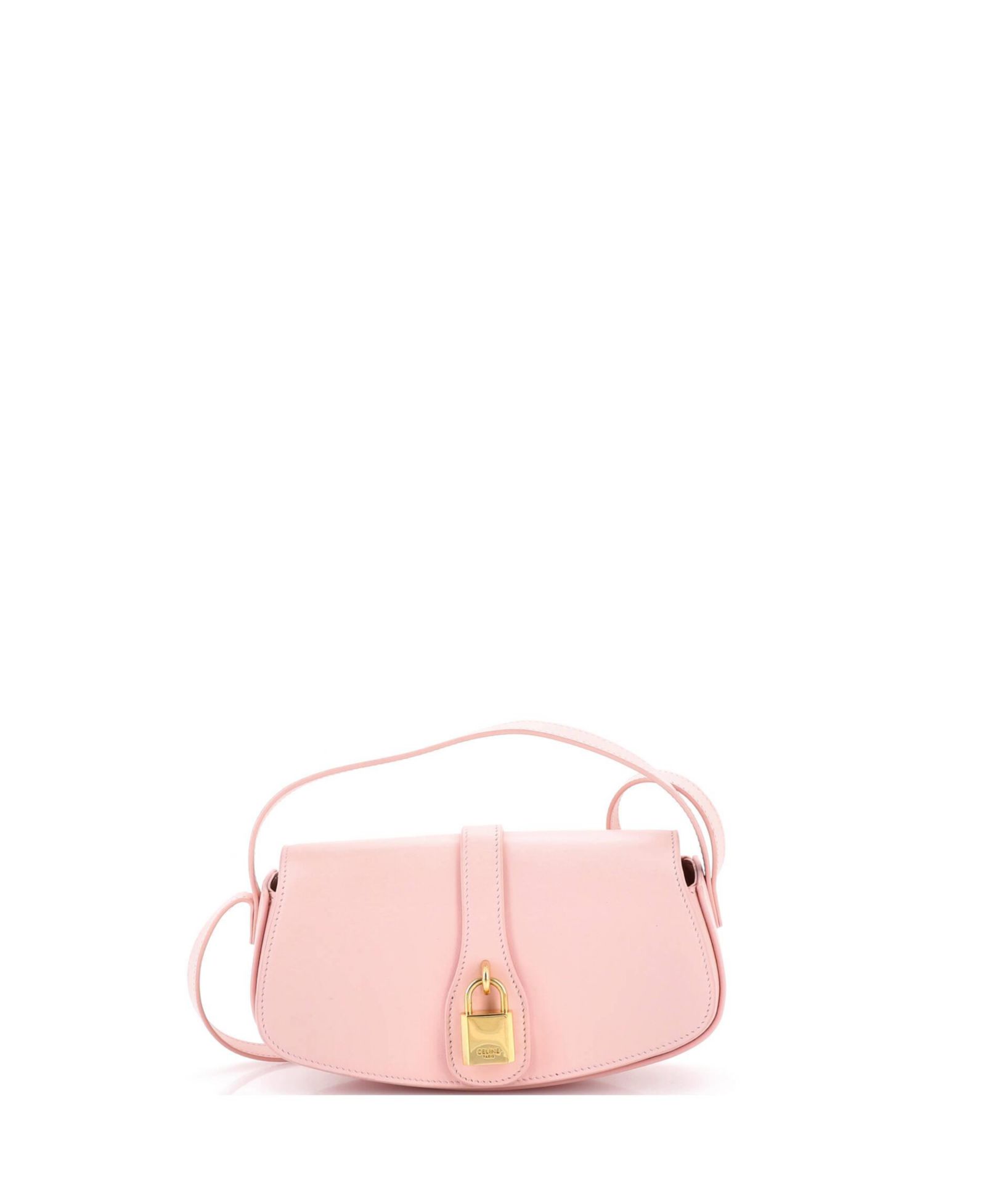 Pre-Owned Celine Tabou Clutch with Strap Smooth Calfskin