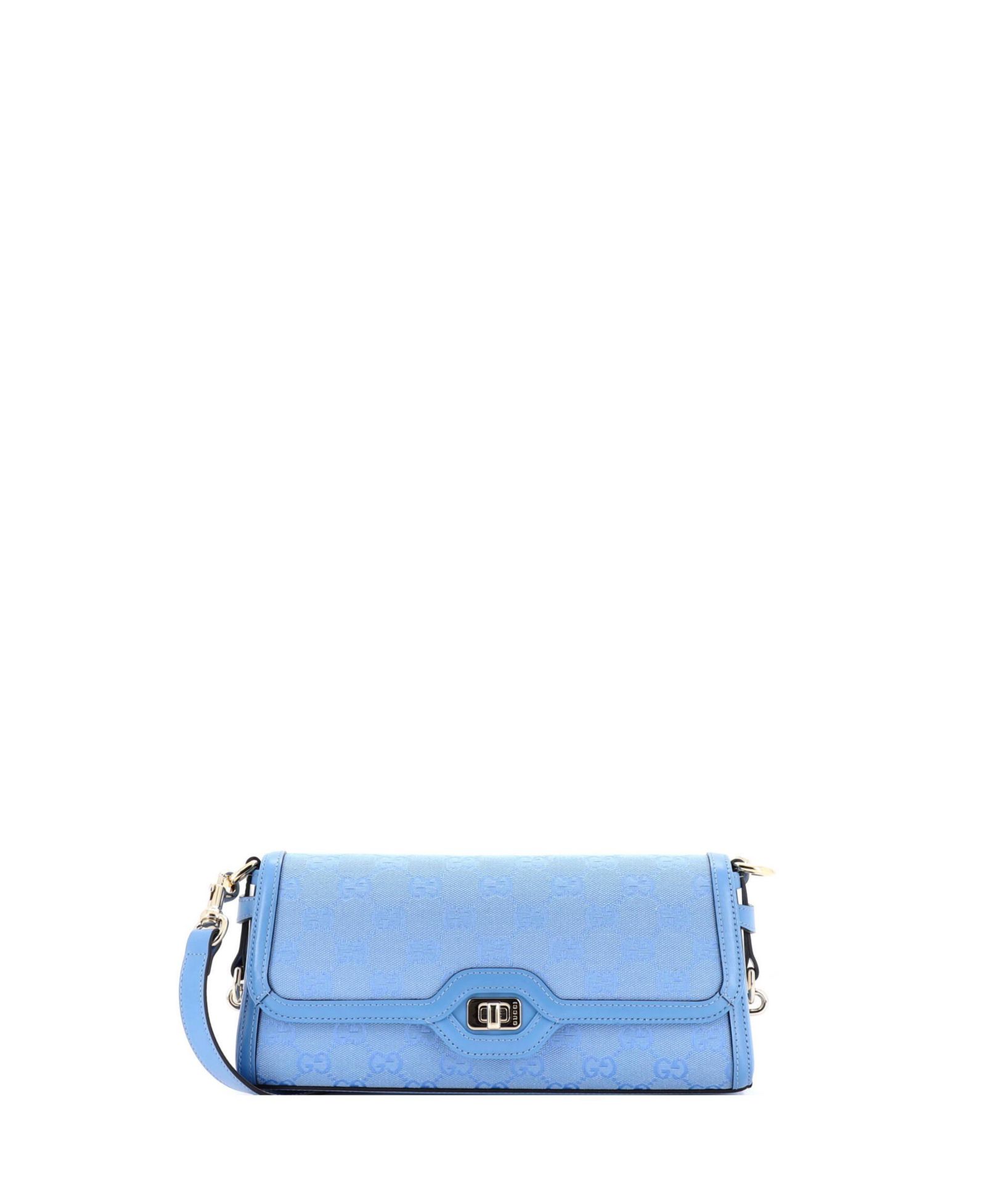 Pre-Owned Gucci Small Luce Shoulder Bag Canvas