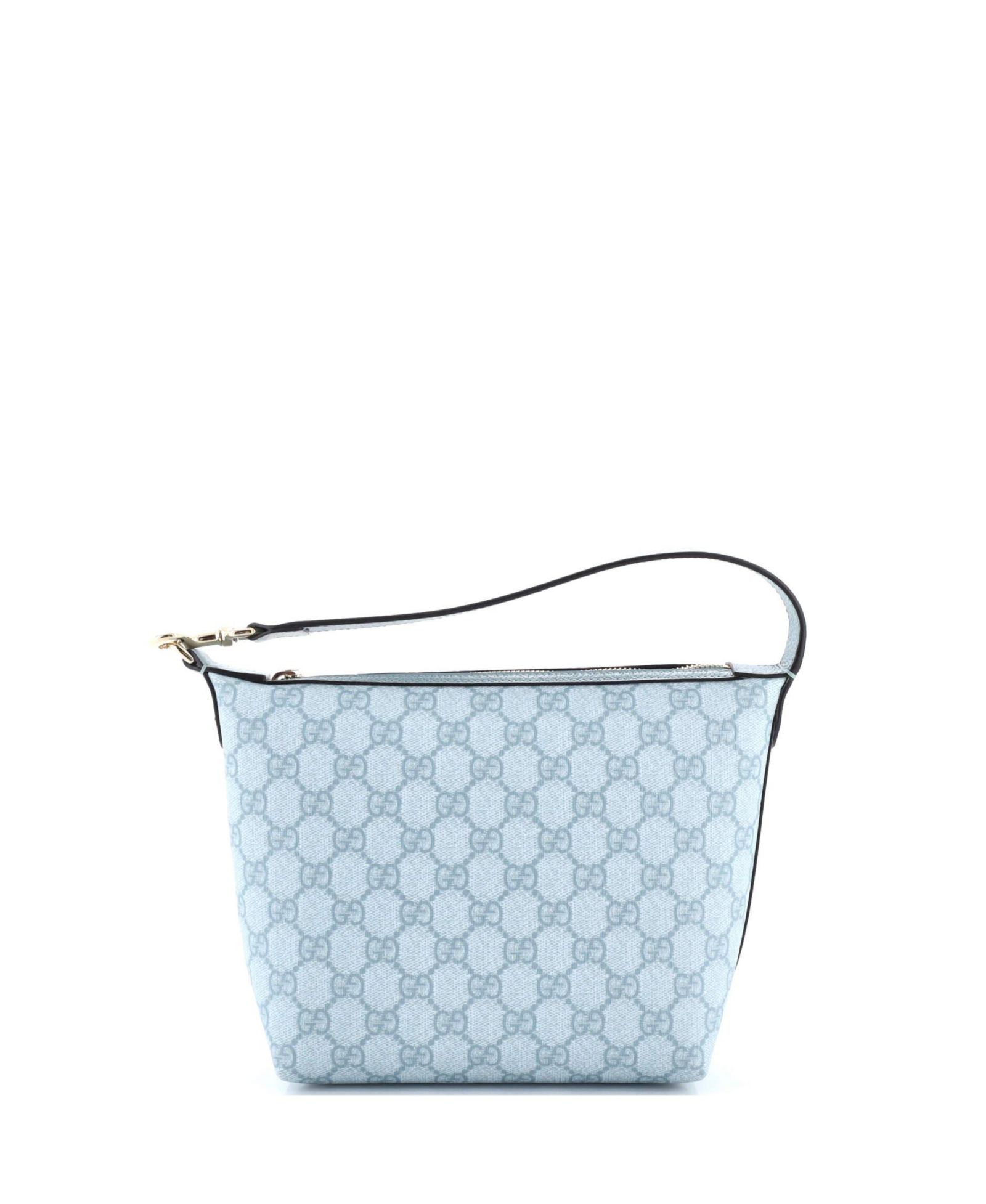 Б/у сумка на плечо Gucci Super Mini Ophidia Zip из покрытия GG Coated Canvas