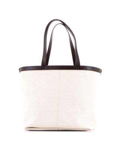 Сумка-тоут Bottega Veneta Pre-Owned Medium Flip Flap из канваса и кожи Intrecciato