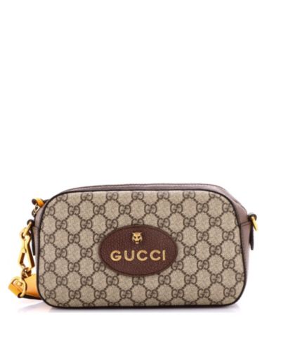 Pre-Owned Gucci Neo Vintage Camera Messenger Bag GG Coated Canvas