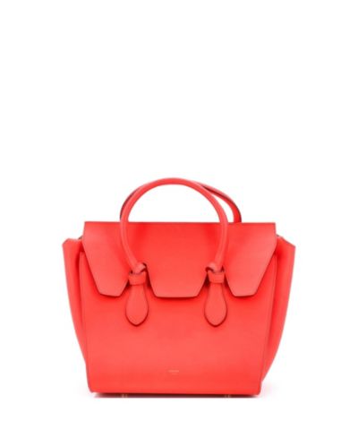 Celine Mini Tie Knot Tote из гладкой кожи, б/у