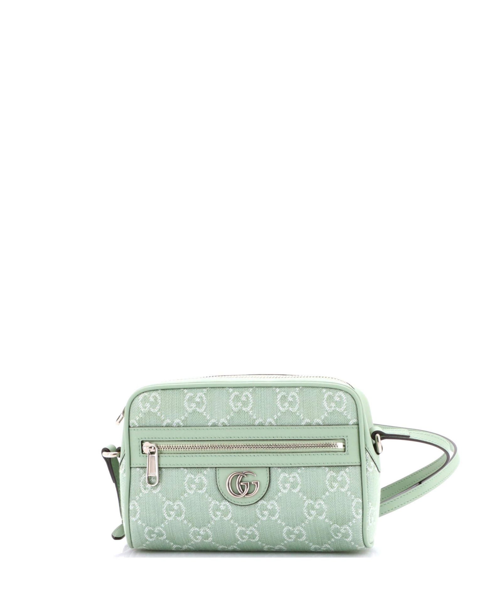 Gucci мини-сумка на плечо Ophidia, б/у, GG Canvas