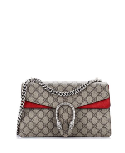 Gucci б/у маленькая сумка Dionysus GG Coated Canvas