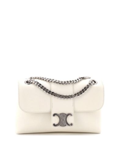 Pre-Owned Celine Teen Victoire Flap Shoulder Bag Leather
