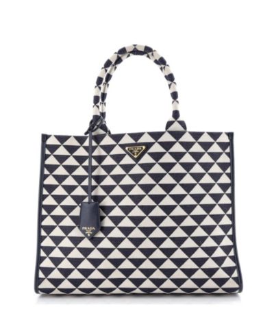 Шоппер Prada Large Symbole Jacquard, б/у