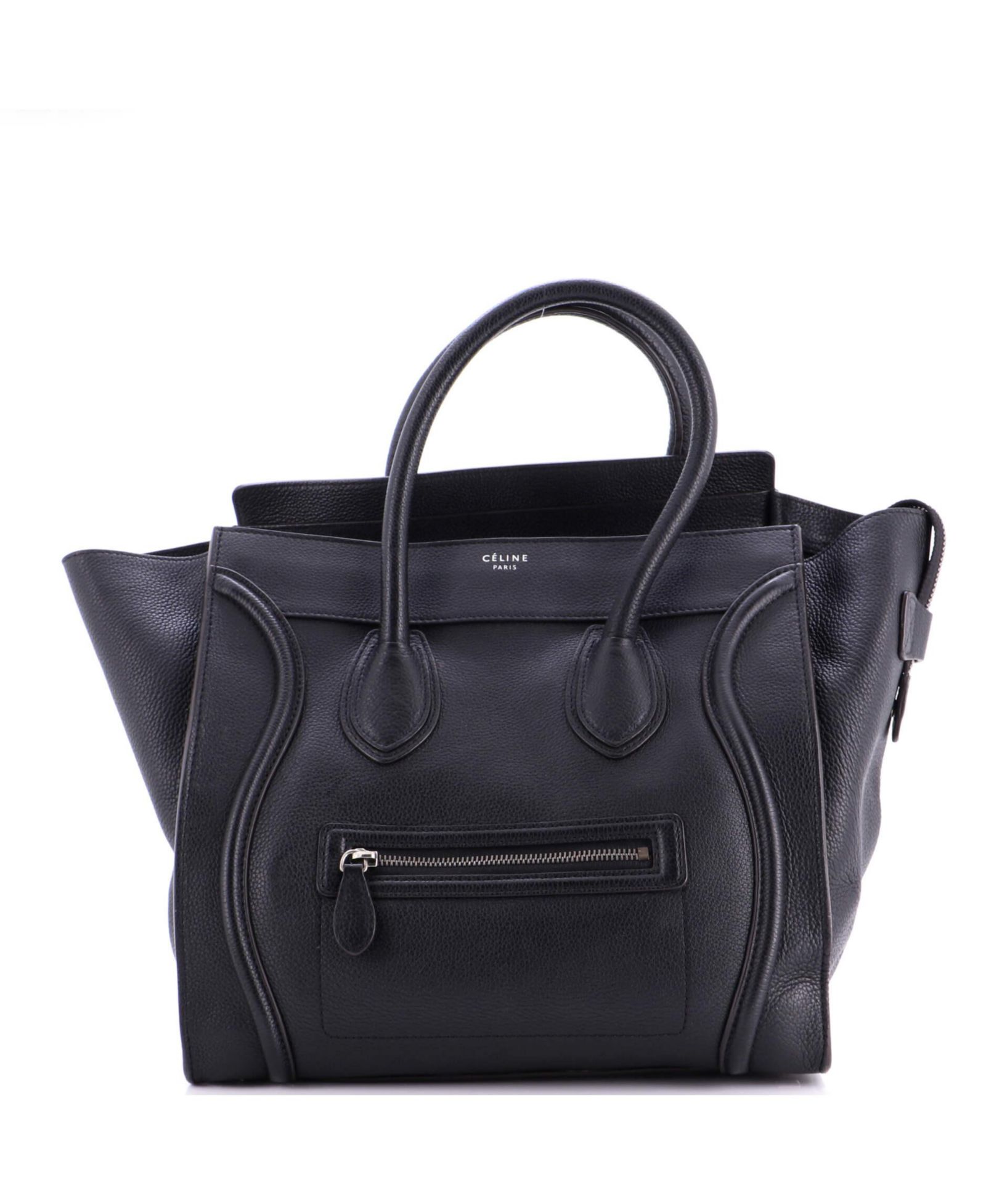 Pre-Owned Celine Mini Luggage Bag Grainy Leather