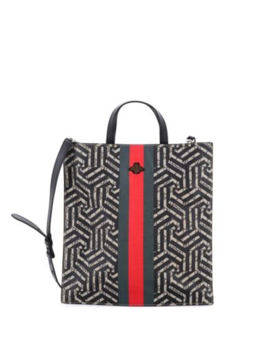 Б/у сумка-тоут Gucci Convertible Soft Open, Caleido GG Coated Canvas