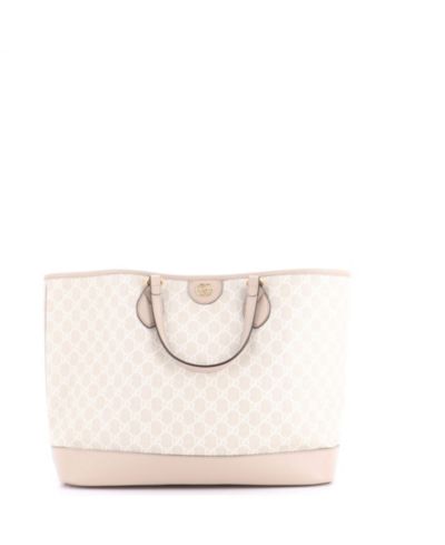 Pre-Owned Gucci Сумка-шоппер Ophidia Top Handle GG Coated Canvas и Leather, Medium
