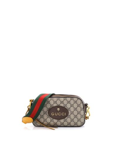 Pre-Owned Gucci Neo Vintage Camera Messenger Bag GG Coated Canvas