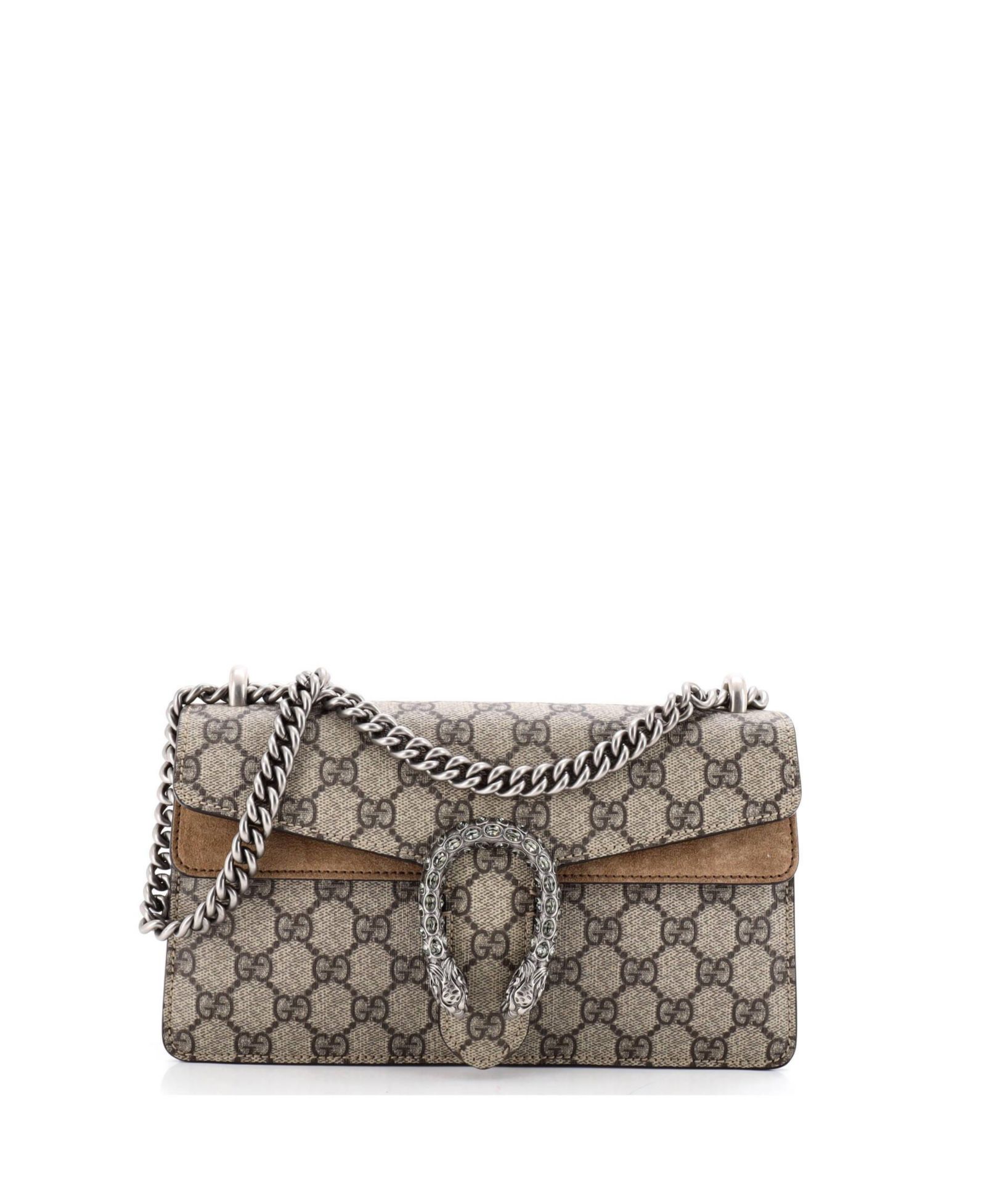 Сумка Pre-Owned Gucci Small Dionysus GG Coated Canvas