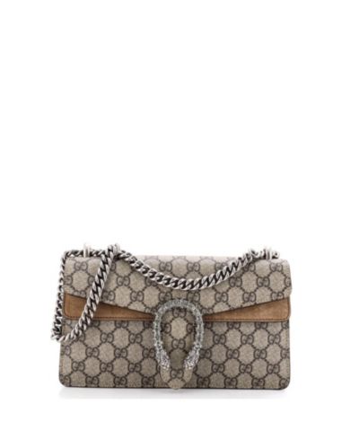 Сумка Pre-Owned Gucci Small Dionysus GG Coated Canvas