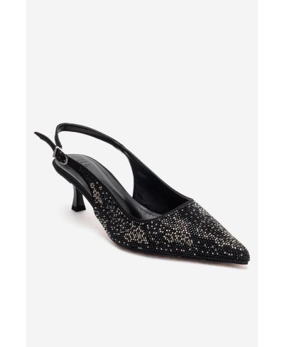 Prologue Shoes Женские туфли-лодочки Nella с декором и открытой пяткой
